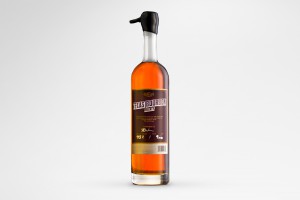 Rio Brazos Distillery Texas Bourbon Whiskey Bottle