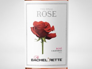 Bachelor Wines - The Final Rose Label