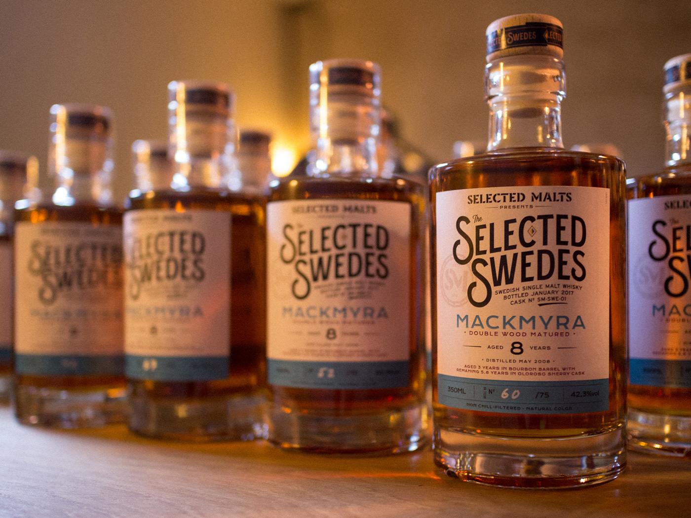 Selected Malts Selected Swedes Mackmyra Bottles Lineup