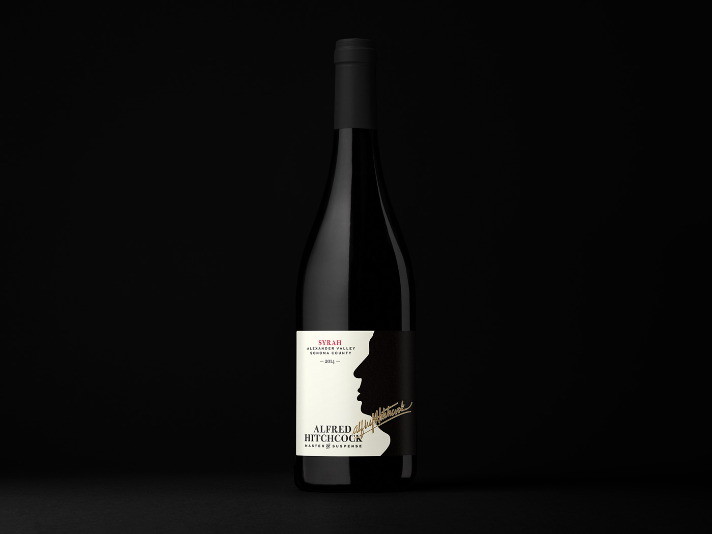 Alfred Hitchcock Master of Suspense Syrah 2014