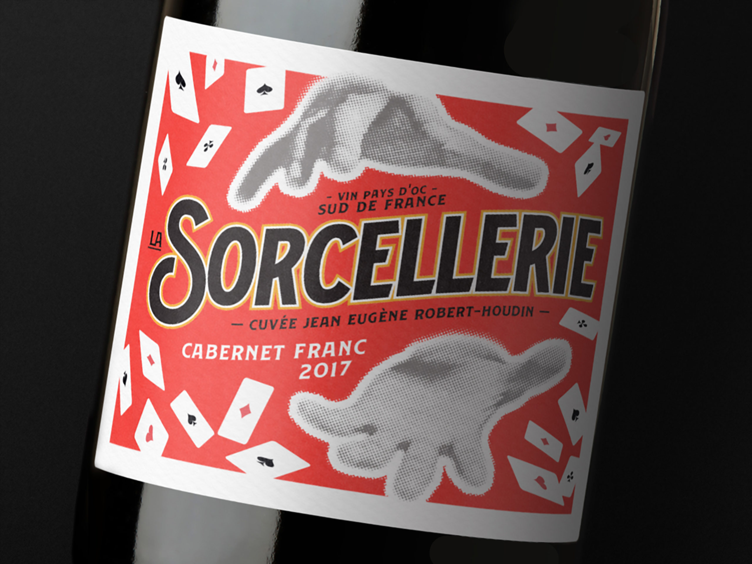 La Sorcellerie Robert Houdin Cabernet Franc Closeup