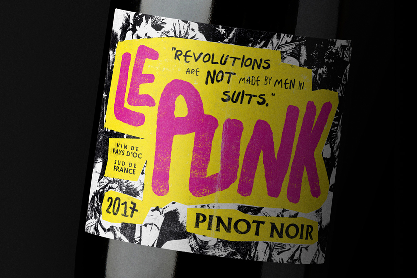 Le Punk Pinot Noir Wine Cover