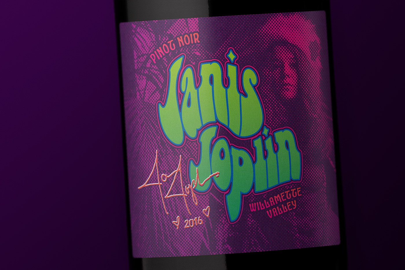 Janis Joplin Pinot Noir Cover