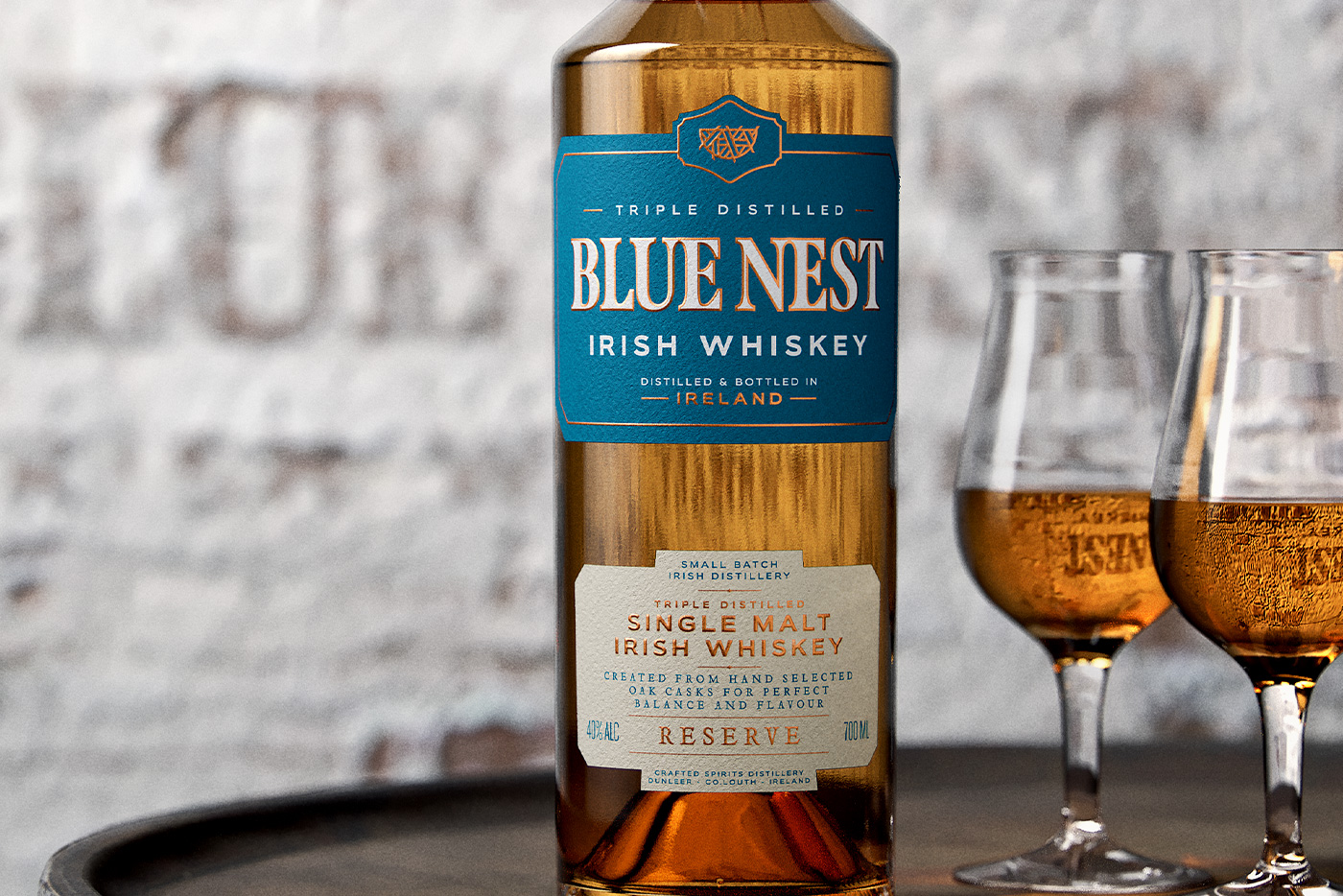 Blue Nest Whiskey Front Cover