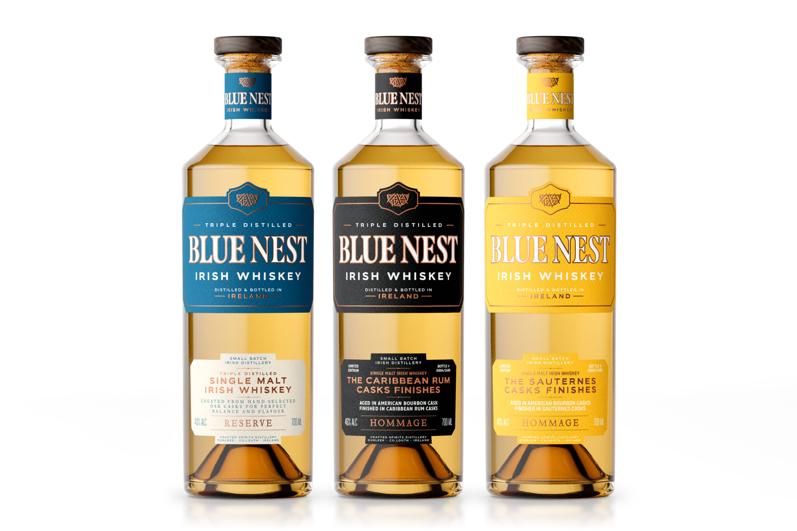 Blue Nest Whiskey Lineup